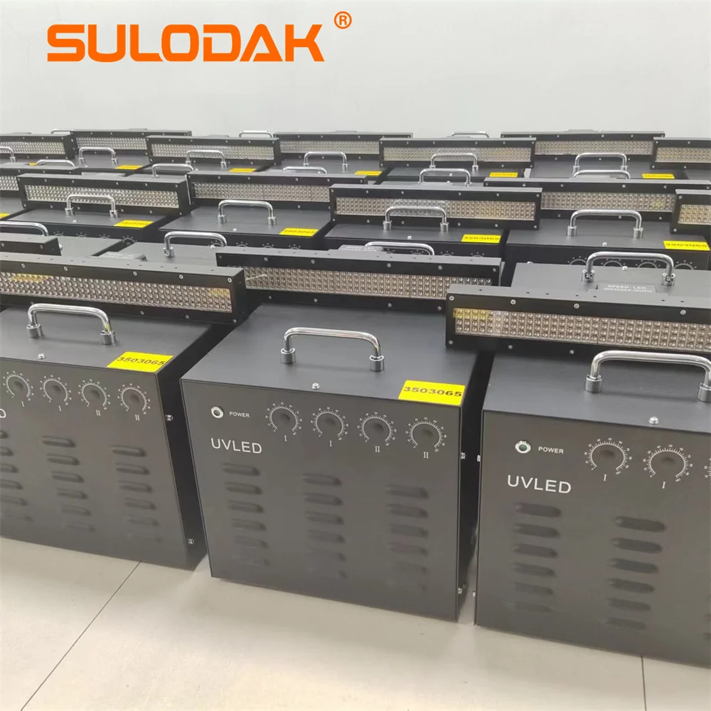 High Power Water Cooler UV LED Curing Lamp 395nm UV Ink Curing Light LED For Flexo UV Printing Machine Flat Printer Equipment