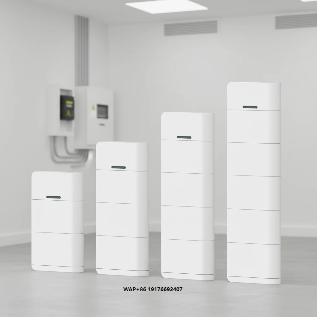 Vertical 512V 50Ah 25600Wh Lifepo4 Battery Stackable Lithium Ion Battery 512v 100ah High Voltage Battery Energy Storage System