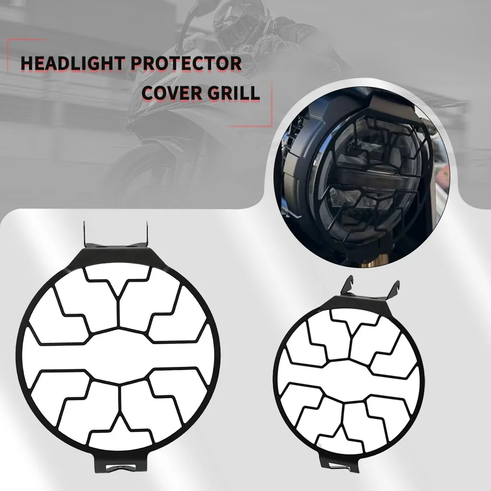 

Motorcycle CNC Protection Grill For HONDA CB650R CB 650 R CB 650R 2018-2021 2020 2019 Headlight Head Light Guard Protector Cover