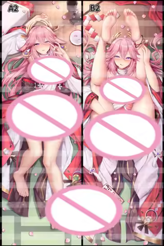 Genshin Impact Guuji Yae Dakimakura Cover Otaku Bedding Pillowcase Hugging Body Dakimakura Anime Throw Pillow Case