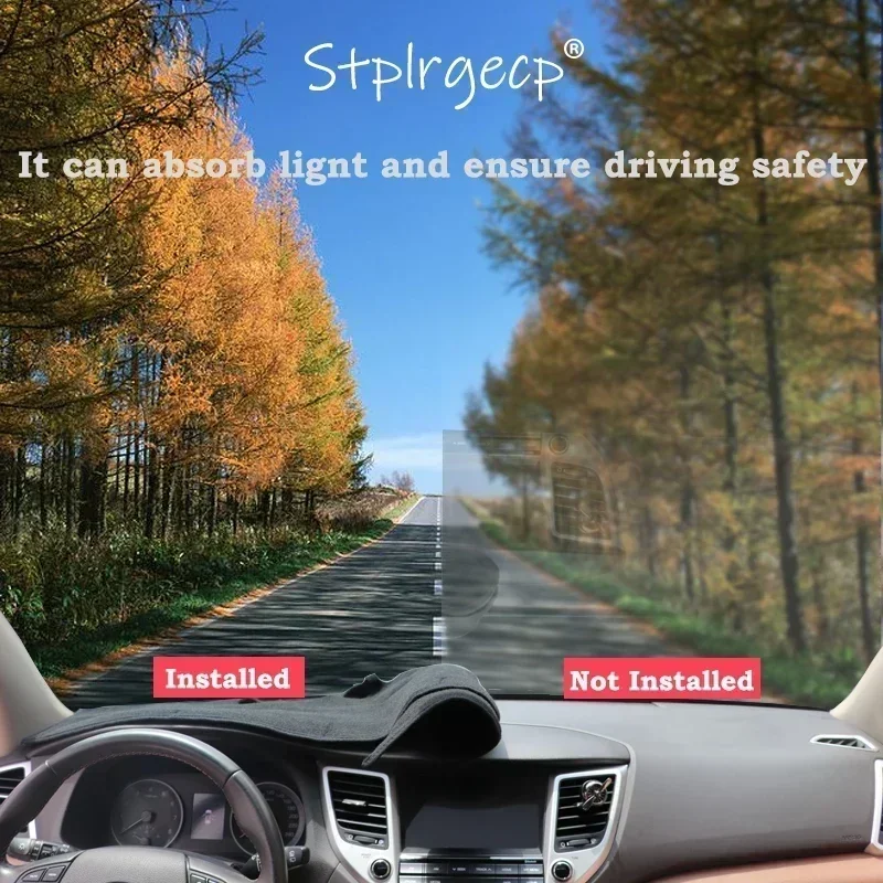 For Volkswagen VW Passat B7 2011 2012 2013 2014 2015 Dashboard Cover Board Anti-Slip Mat Protect Pad Car Sunshade Carpet Rug view 5