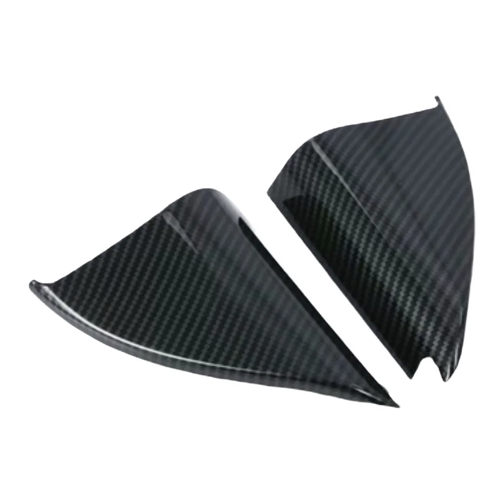 

Car Customization Carbon Fiber A-Pillar Cover Trim Front Door A-pillar Decoration Anti-fade Trim ABS Trim Cover