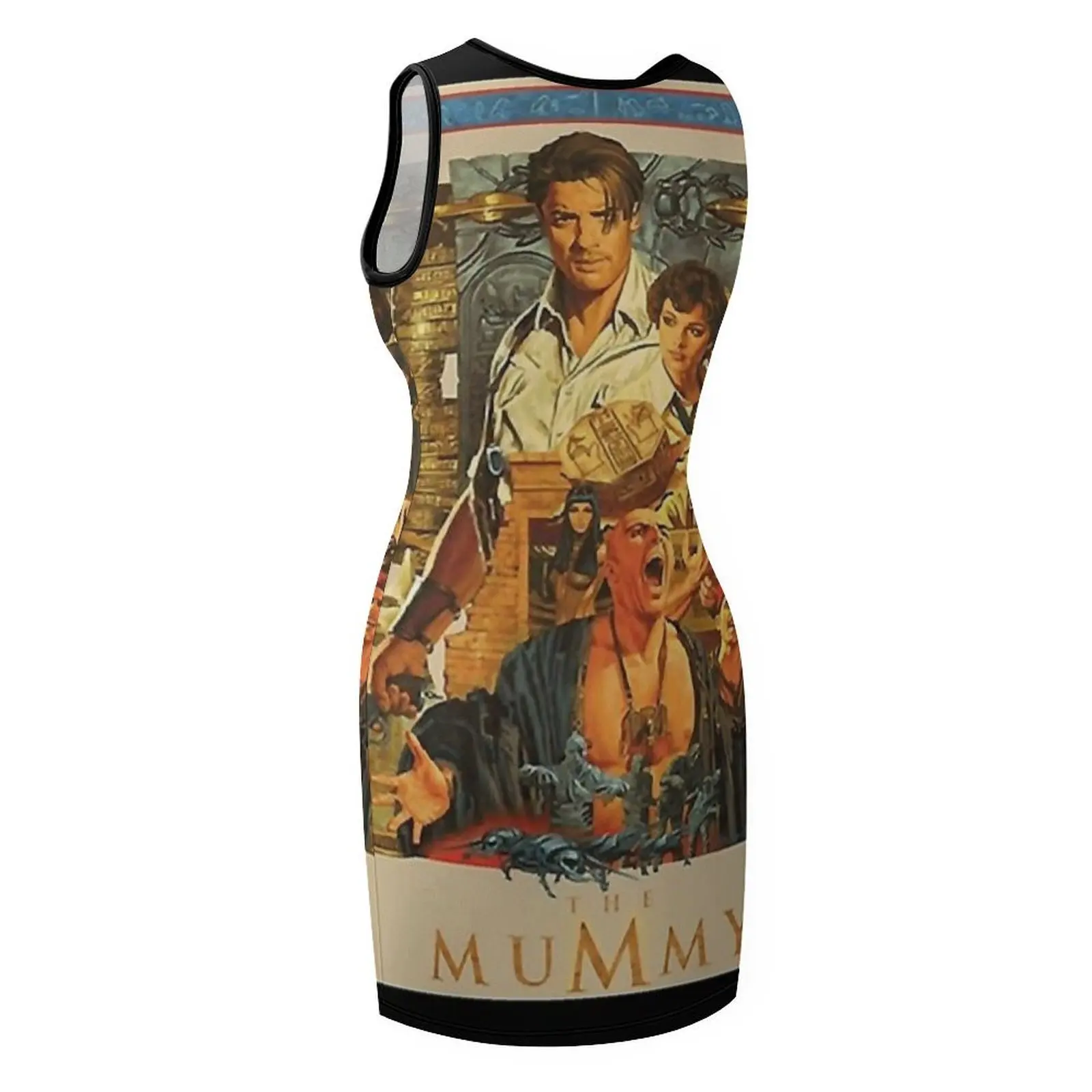 Brendan, Fraser poster- the Mummy Essential T-Shirt.png Sleeveless Sundress Woman clothing summer dress woman 2025 trendy
