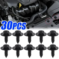 Car Bumper Self Tapping Screws Auto Motorcycle Engine Cover Bumper Splash Shield Liner Fastener Fender Retainer Rivet Screws