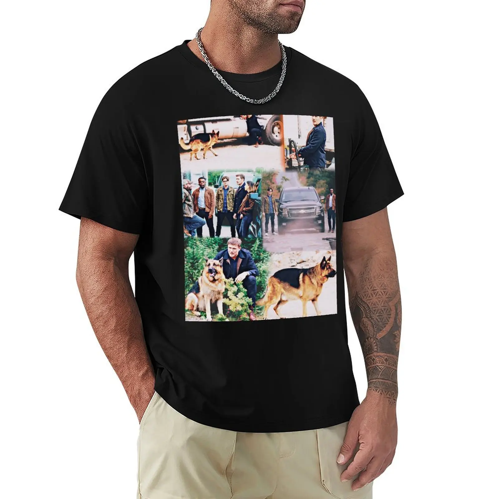 Hudson And Rex T-Shirt Casual Minimalist Short Sleeve Top