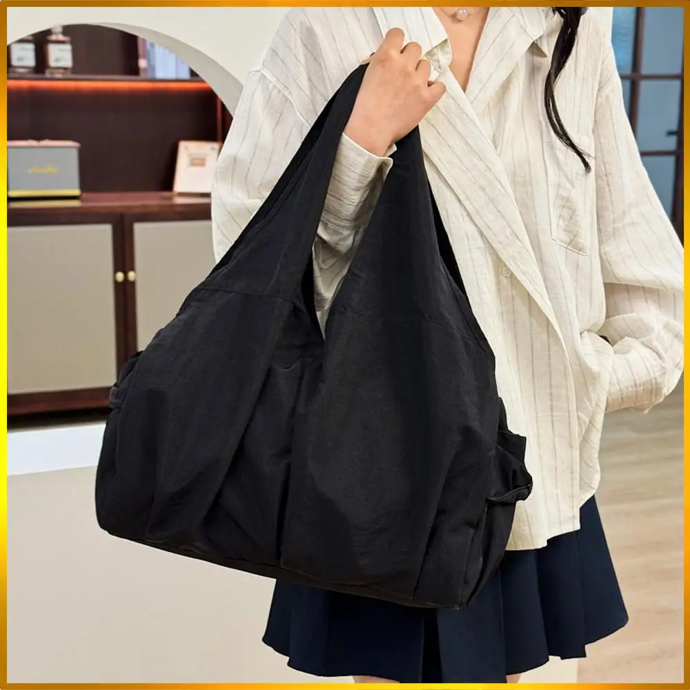 

Hobo Shoulder Bag for Women Solid Trendy Purse Large Slouchy Hobo Bag for Travel College and Work