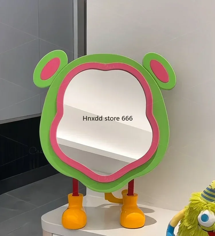 Mickey bedroom desktop cartoon ins wind dopamine girl creative vanity mirror