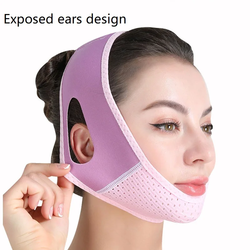 Double Chin Face Sheath Masque Double Menton Face Bandage Slimming Double Chin Mask Lifting Band Visage LBHL04