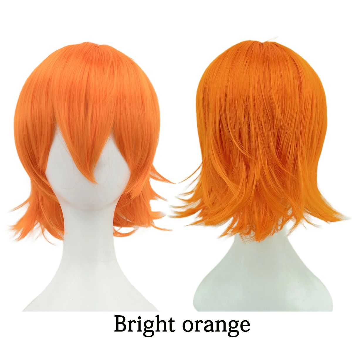 Clearance Sale: 10-Inch Cosplay Synthetic Hair For Both Men And Women Suitable For Anime, Games, And Halloween Party Lolita Wigs
