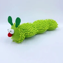 Pet Supplies Caterpillar Shaped Plush Cat Toy Contains Catnip Self Pleasure Boredom Relief Interactive Play