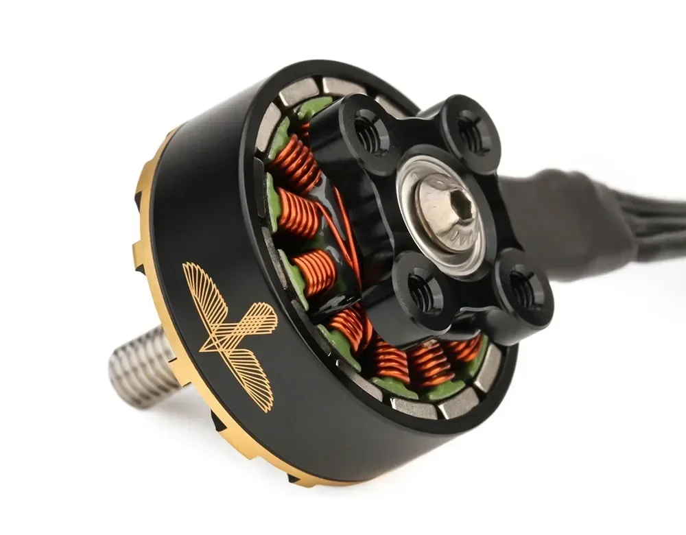 T-Motor-Moteur sans balais Black Bird V2.0 Pilot Edition pour importateur RC FPV Racing, 1950KV, 2800KV, 3-4S, 4-6S, 5 pouces