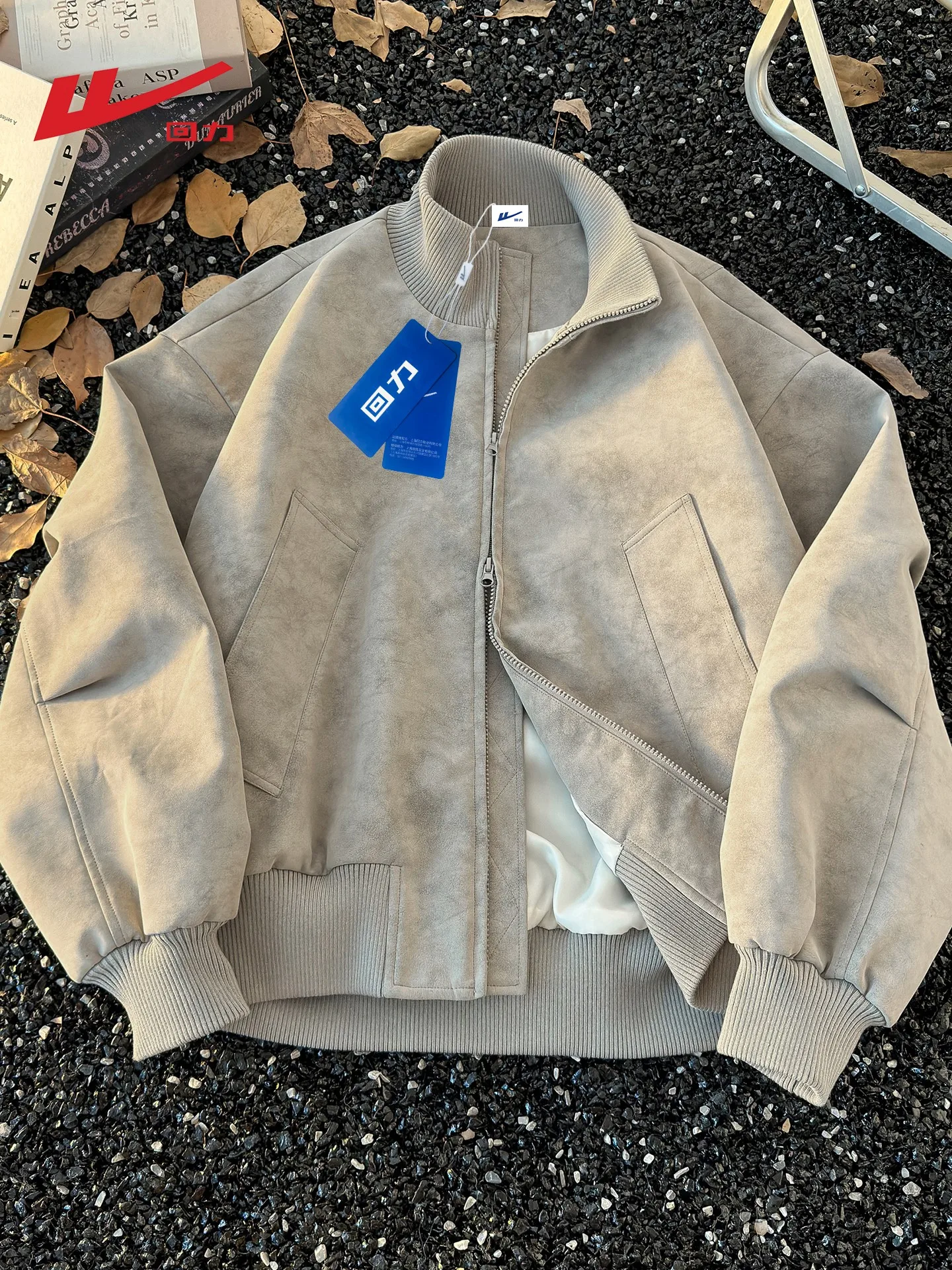 

American Sle Dyed Leather Jaet Men's Loose Baseball Outfit Autumn 2025 High Sensation Cool Flight Coat Youth Faion