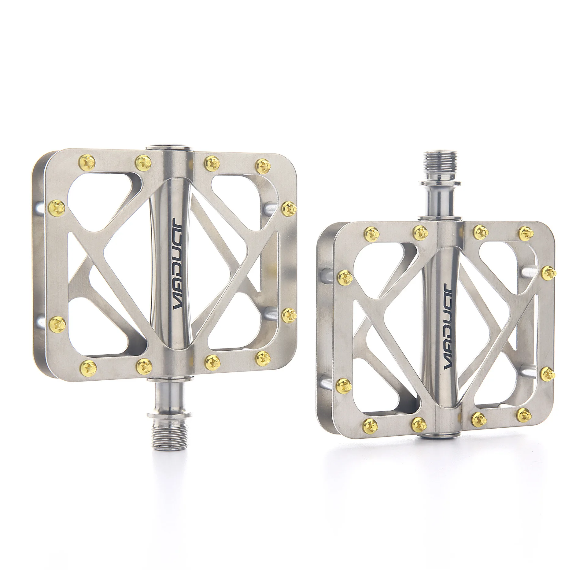 

Bicycle Pedals Titanium Alloy for Road Mountain Folding Bike Cycling Durable Lightweight Anti-Slip Easy Install
