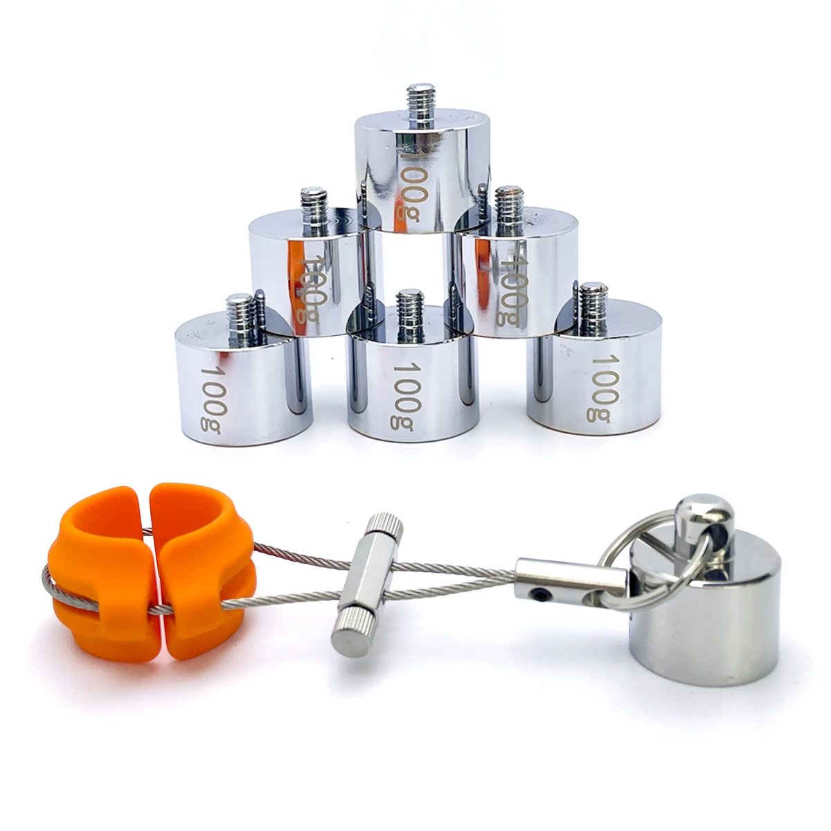 Male Penis Ring Weights,Dick Weight Trainers,Adjustable Weights,Glans Testicle Dumbbells,Adult Toy Sex,Masturbation Devices - view 3