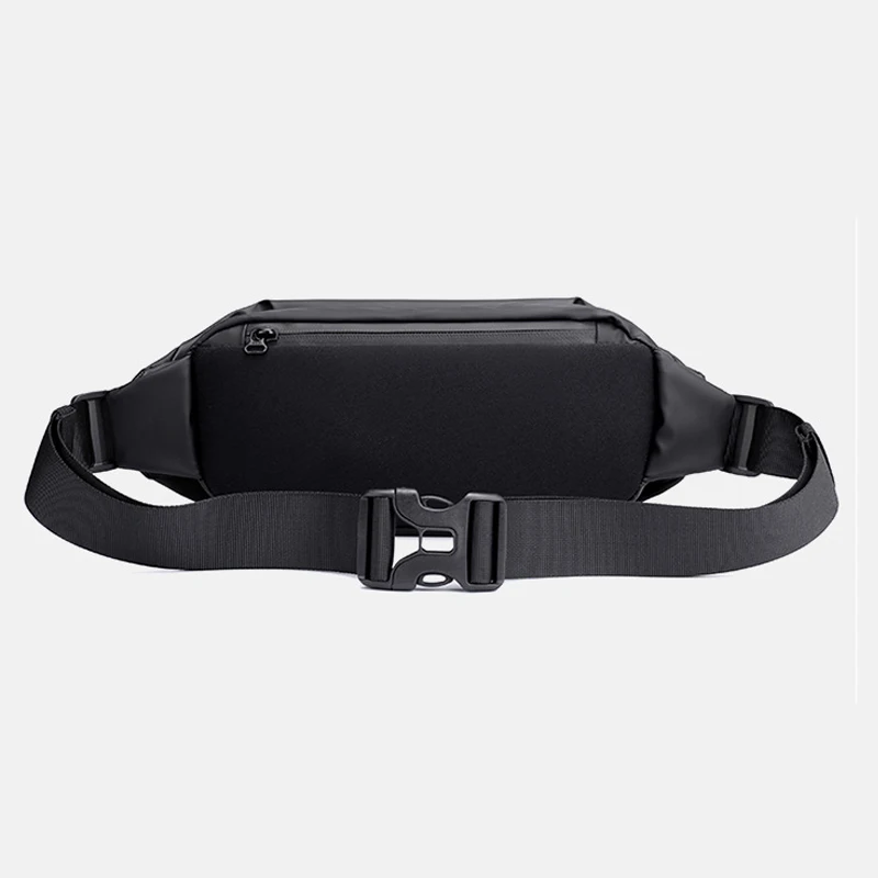 Men Fanny Pack Waist Belt Sling Chest Bag Travel Climb Sports Multi-Pocket Fashion Money Male Nylon Pouch Purse Bum Hip Bags