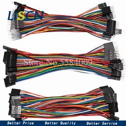 10PCS 2.54MM Pitch Dupont Line Female / Male 2P 3 4 5 6 7 8 9 10 Pin Dupont Cable Connector Jumper Cable Wire 10cm/20cm/30cm