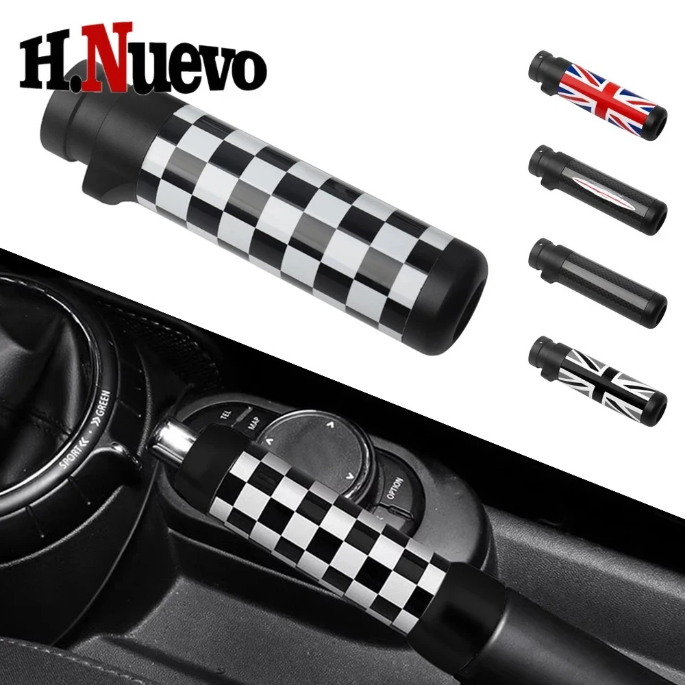 

Car Accessories For MINI Cooper R50 R52 R53 R55 R56 R57 R58 R59 Handbrake Hand Brake Grips Lever Decoration Cover