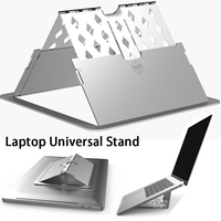 Creative Laptop Zinc Alloy Laptop Stand Adjustable Tablet Holder Stand  Unique Ventilation Design Bracket For Foldable Laptop