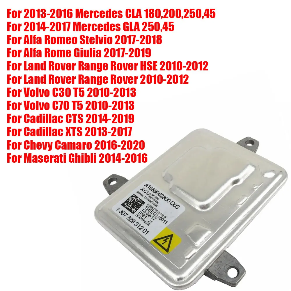 1pc Car Engine HID Control Unit Computer Module Auto Light Accessories for 13-16 Mercedes CLA 250 45 Xenon Ballast 130732931500