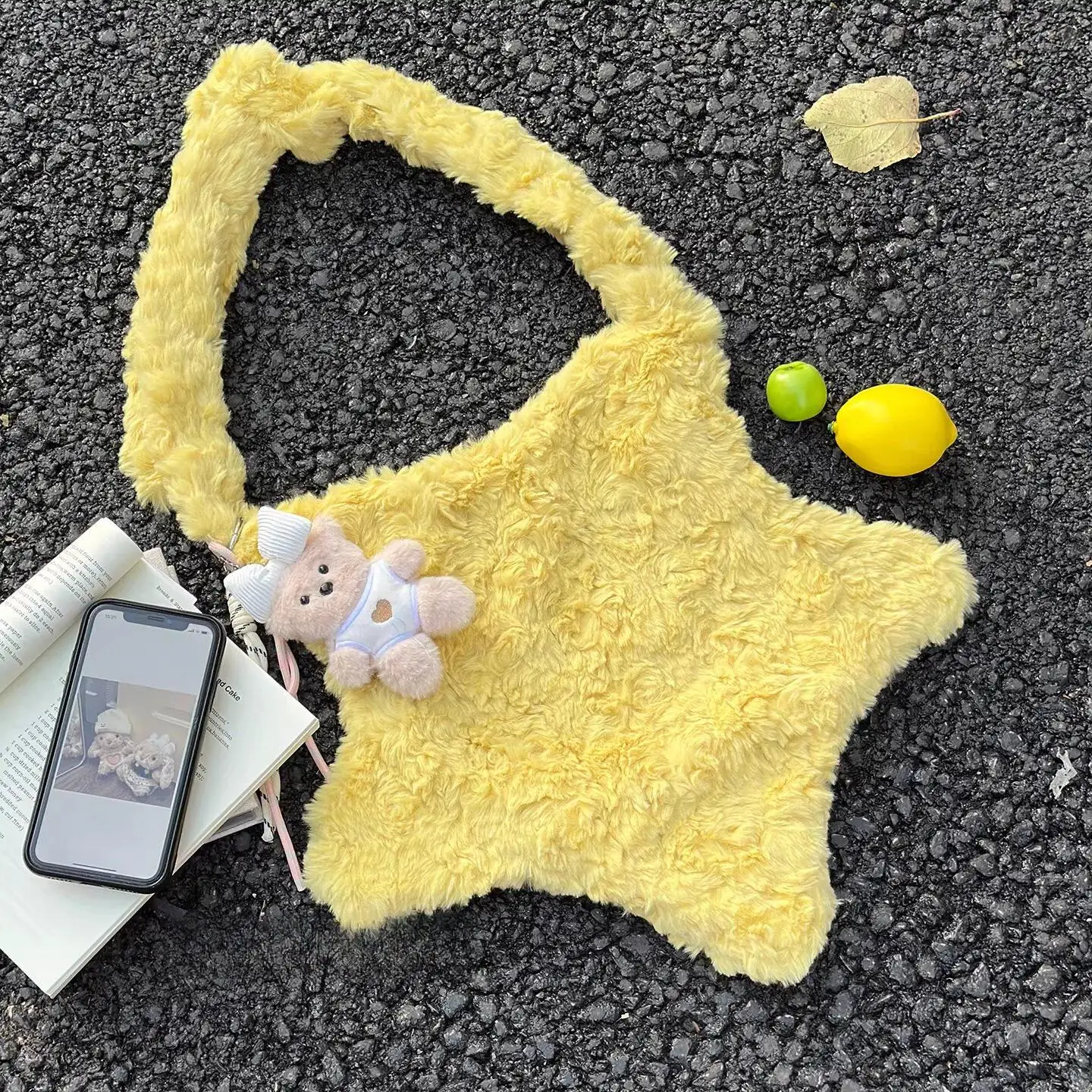 korean-sle-cute-plu-crossbody-bag-for-women-star-design-soft-girl-autumn-winter-faionable-bag-daily-matching