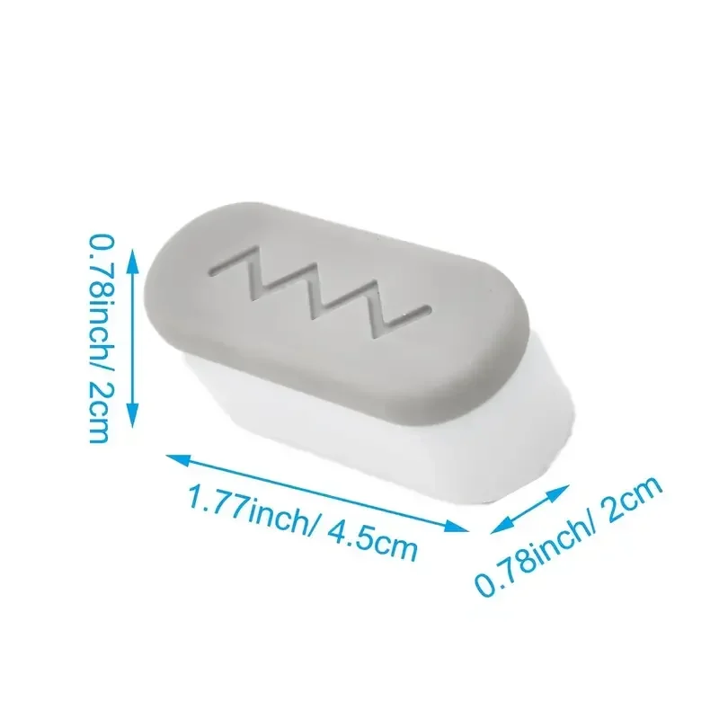 4pcs Toilet Seat Bumper, Bidet Seat Bumpers With Strong Buffer And Adhesive Function For Bidet Attachment, Keep Your Toilet Seat image 3