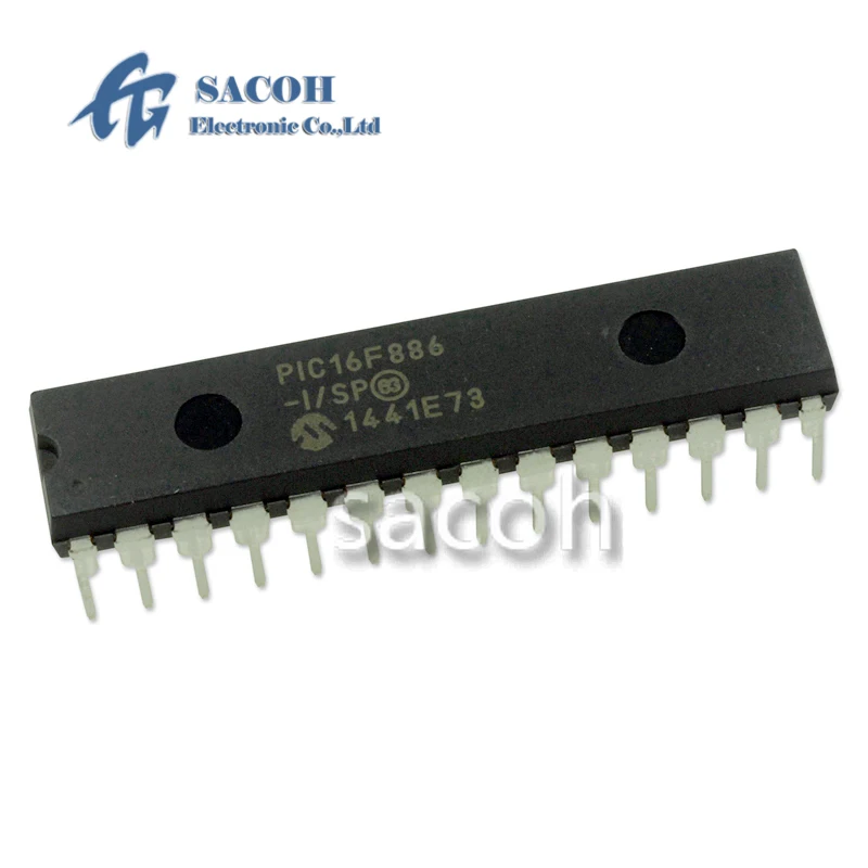 

(SACOH Electronic Components) PIC16F886-I/SP 3Pcs 100% IC Chip integrated circuit