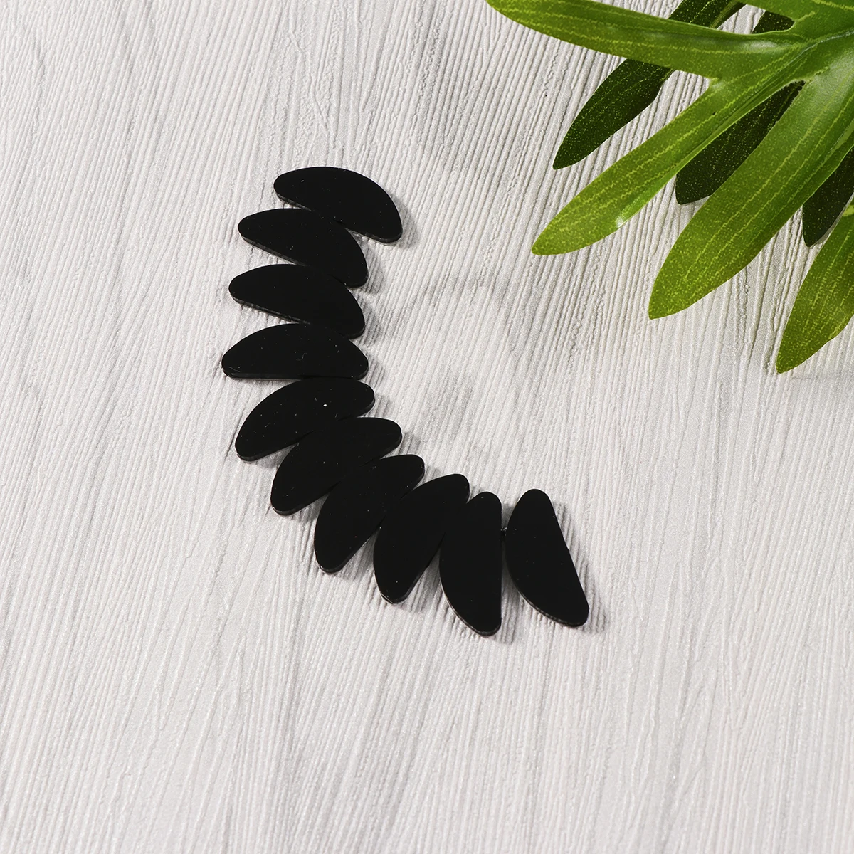 

10 Pcs Glasses Nose Pad Pads Silicone Bridge Anti Shortsighted for Eyeglasses Black