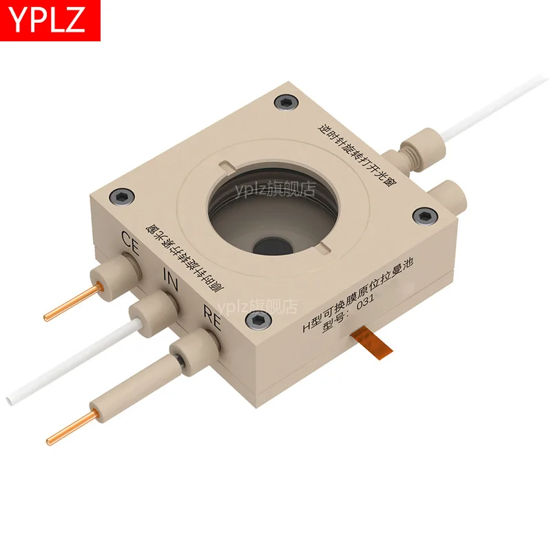 

In situ Raman spectroelectrochemical cell