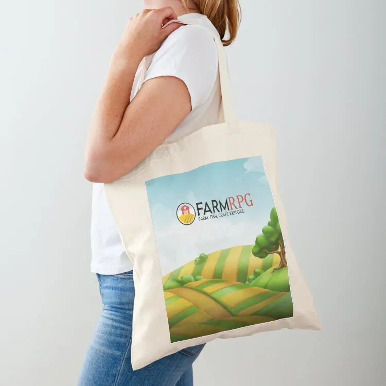 

Farm RPG Tote Bag shopping cart bags Candy bags shopper bags for women shopper bag women