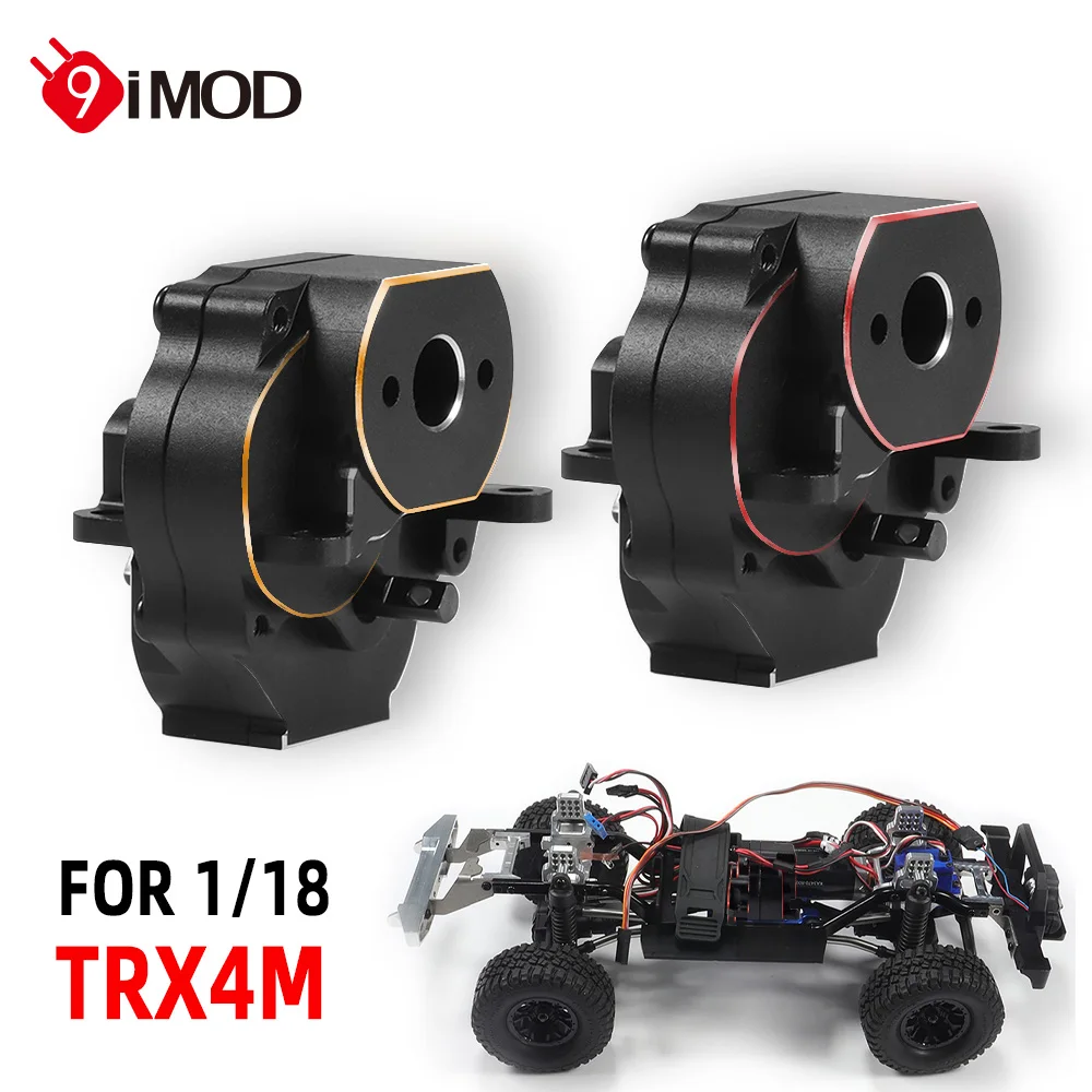 9IMOD Metal Gearbox Shell TRX4M Gearbox Shell Gearbox Transmission for 1/18 TRX4M Crawler
