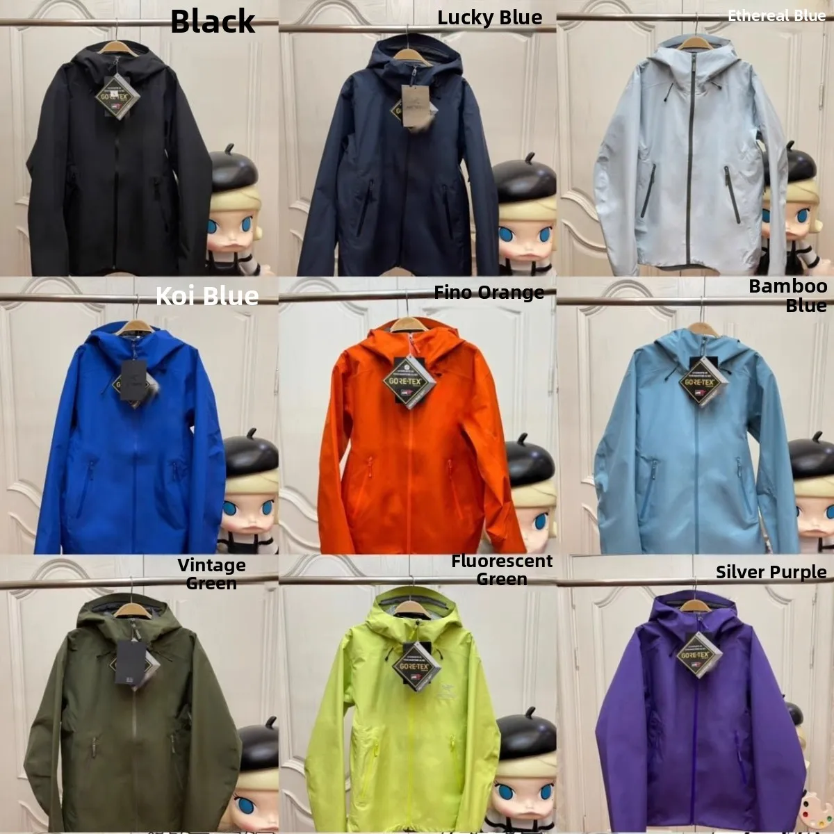 LT Beta Full Seal GORE-TEX chaqueta impermeable a prueba de viento para exteriores chaqueta deportiva para senderismo transpirable verano carcasa de nailon