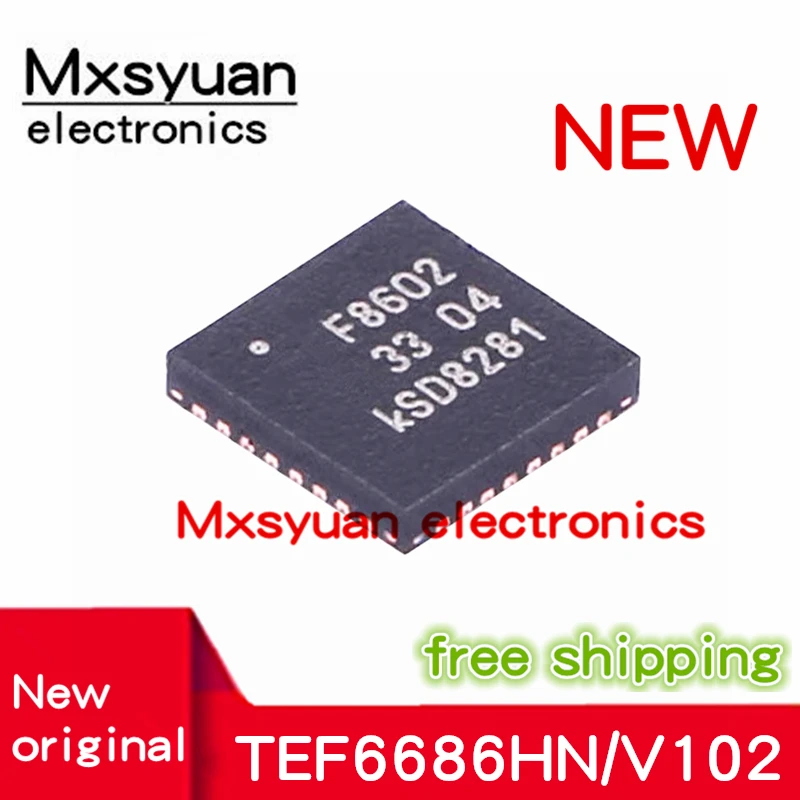 5PCS~20PCS/LOT F8602 TEF6686HN TEF6686HN/V102 TEF6686HN/V102K QFN32 New original