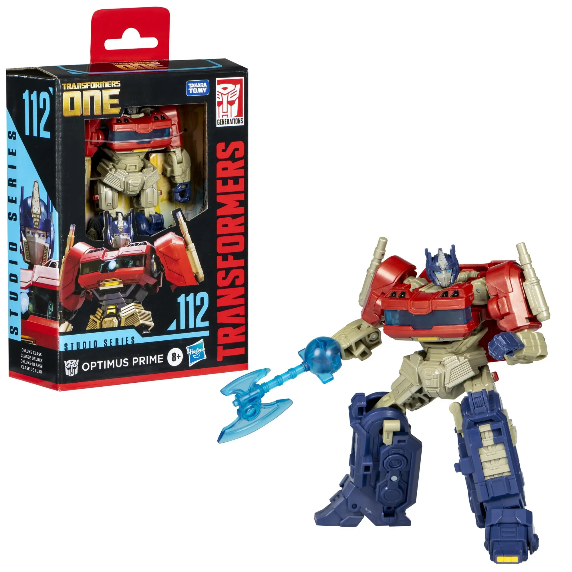 Hasbro Transformers Studio Series: Deluxe Transformers: One 112 Optimus Prime G0221 for New  Year Birthday Gift