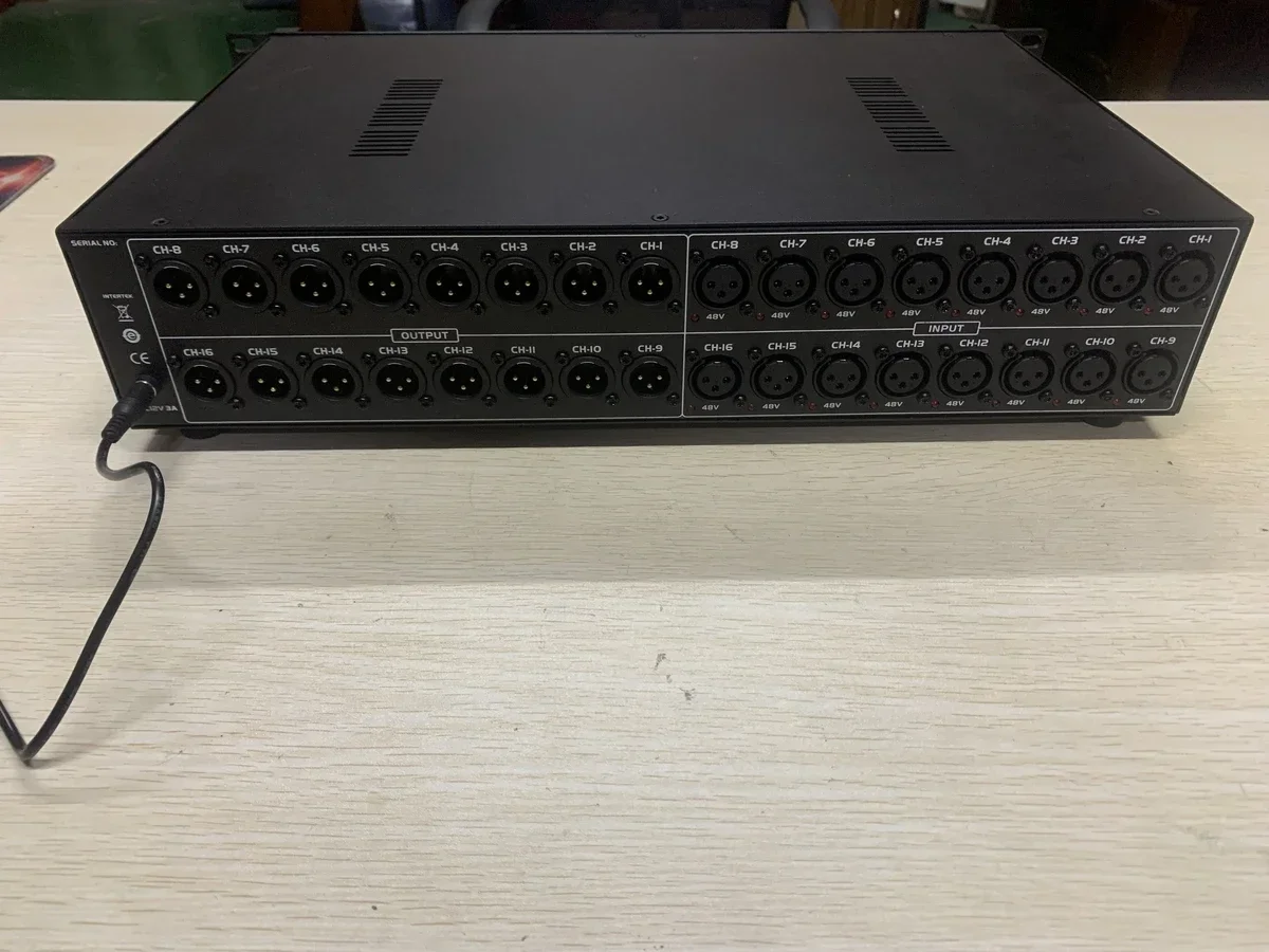 16 Channel Dante Audio Interface Box DL16 Dante Audio Conversion Processor