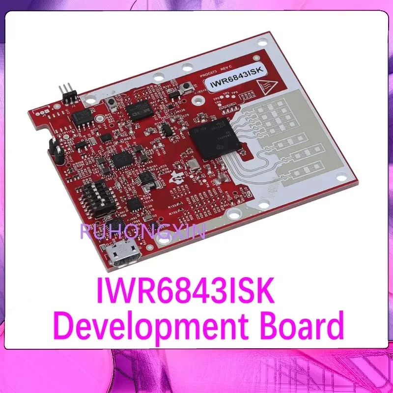 

IWR6843ISK IWR6843 однокристальная антенна дальнего действия 60 ГГц, модуль оценки миллиметрового датчика