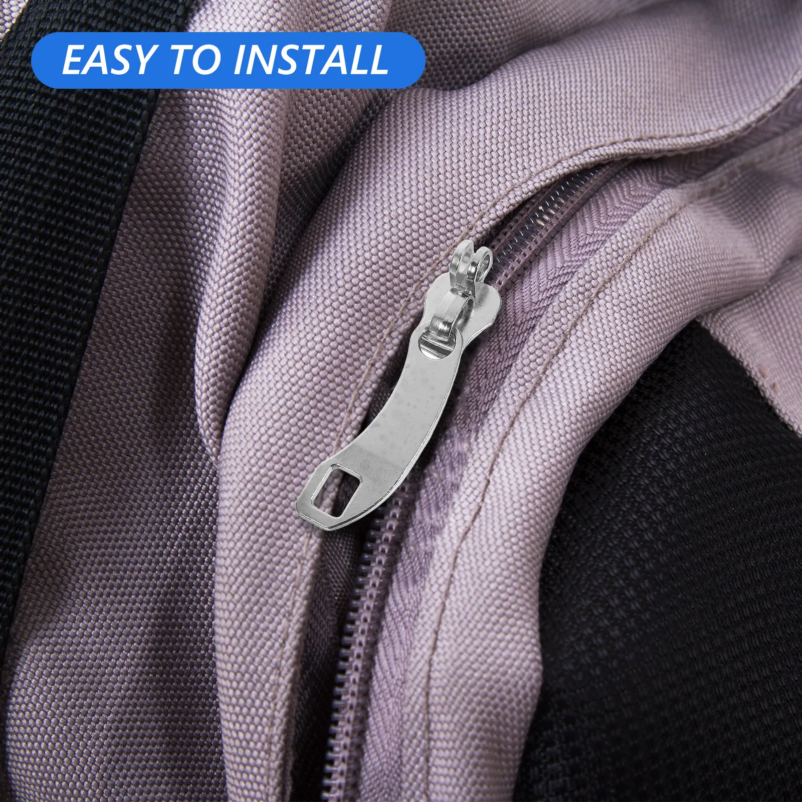 

10 шт. сменных бегунков для молний: прочные нейлоновые, надежные, легкие, портативные, для багажа, рюкзаков, курток