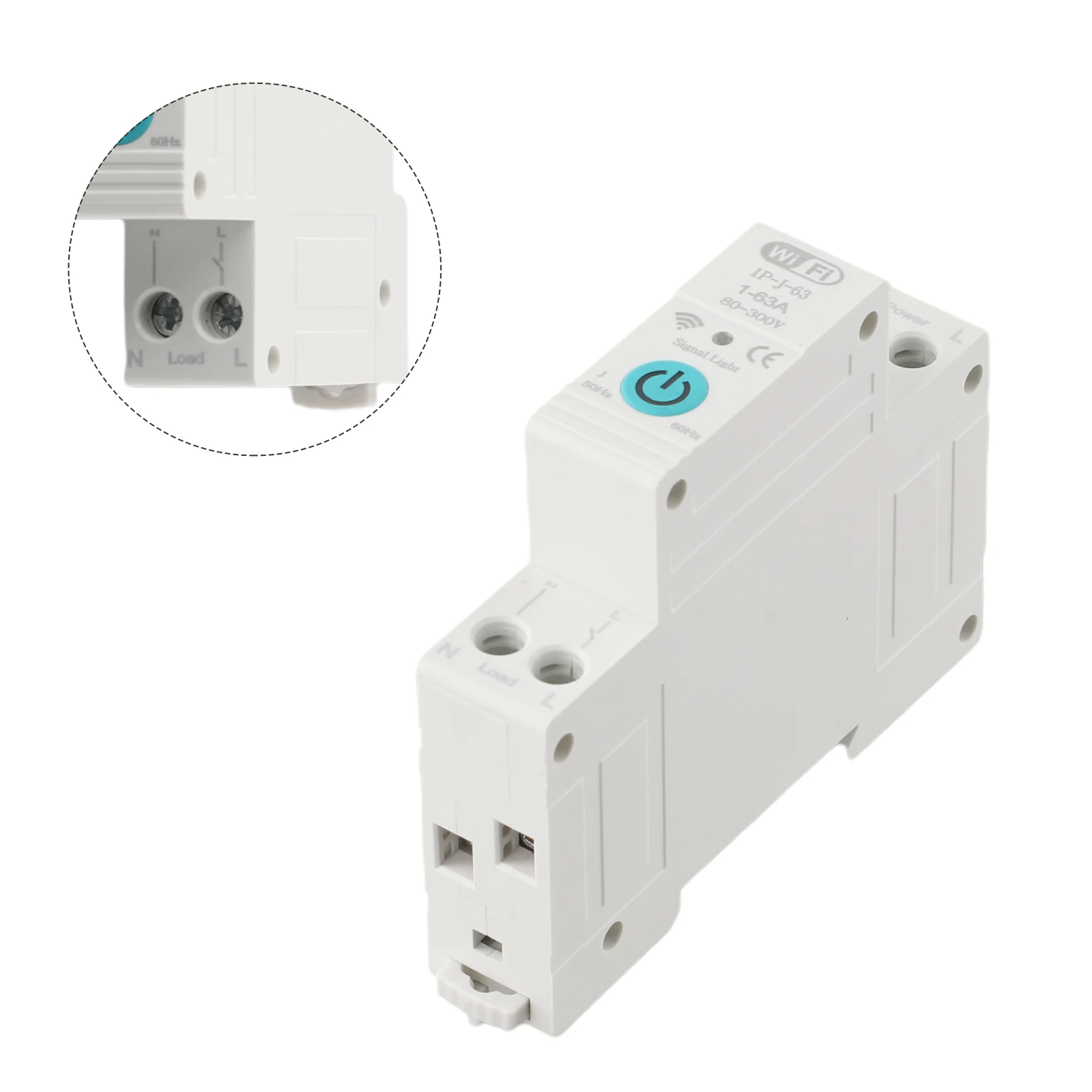 Cuts Out the Complexity Smart WiFi Controlled Circuit Breaker 63A Offers Advanced Safety Features & Convenience