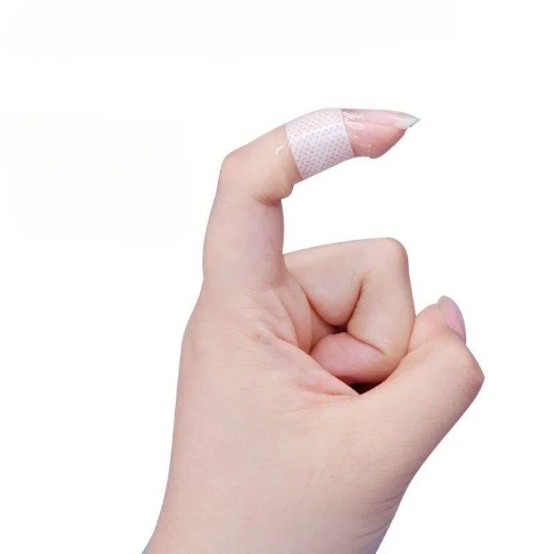 100 قطعة/المجموعة مقاوم للماء الفرقة المعونة شفافة الجلد تضميد الجروح التصحيح الجص الإسعافات الأولية شرائط تنفس لاصق الضمادات الشريط