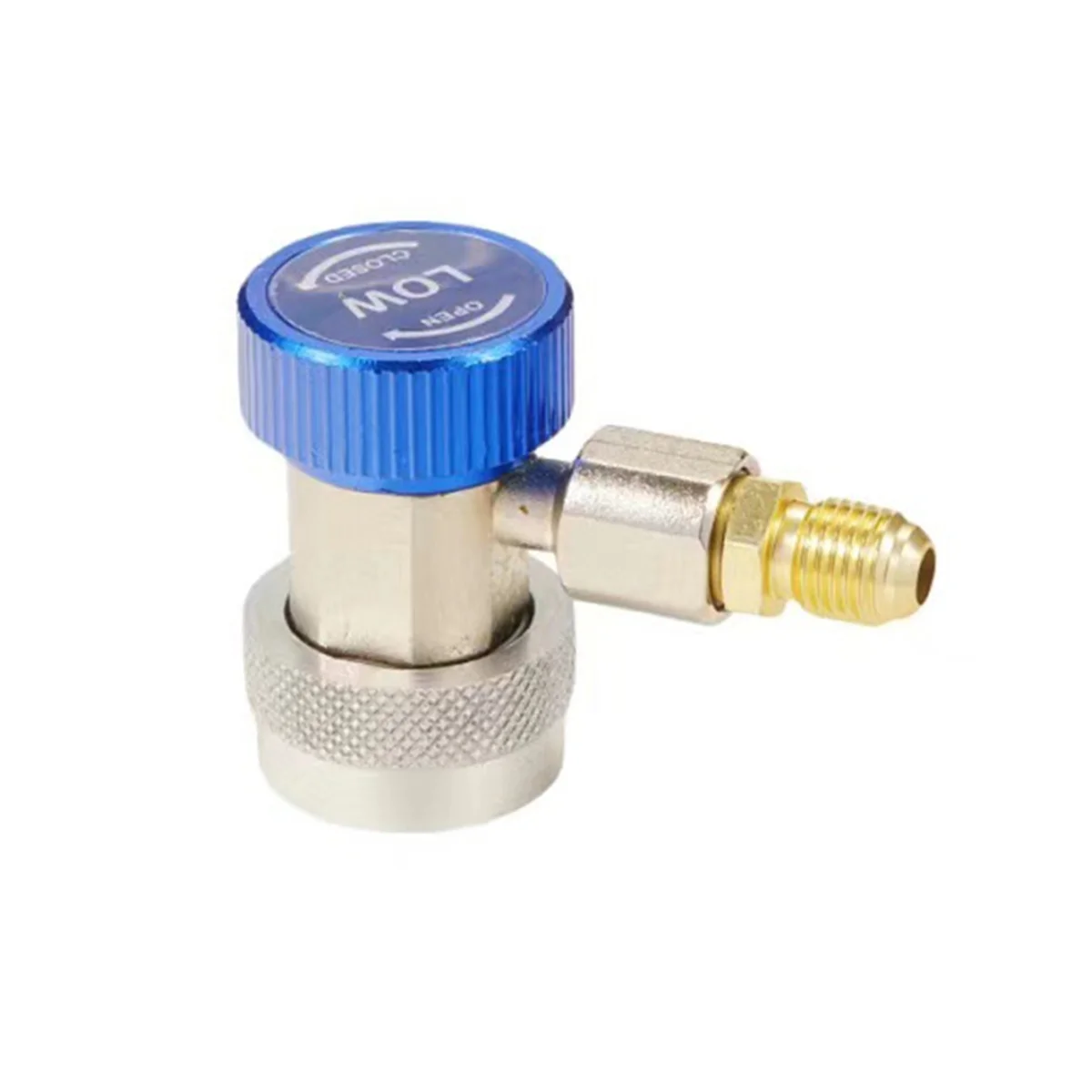 A002 R134A Automobile Fluoride Meter Connector Adapter Air Conditioner Refrigerant Adjustable Manifold Fittings