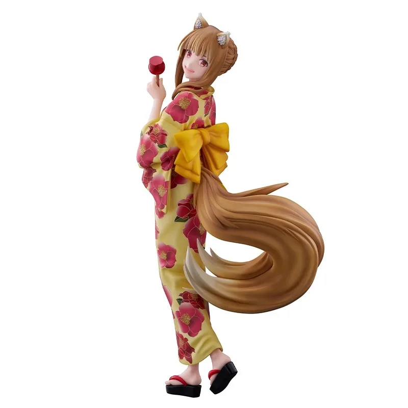 

2025 F:NEX Spice and Wolf Holo a beautiful woman in a kimono 23cm PVC Action Anime Figure Model Toys Figure Collection Doll Gift