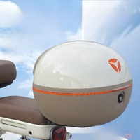 Original Yadea Electric Vehicle Trunk New Model Large Capacity round Battery Bicycle Rear Trunk Universal Compatible Parts