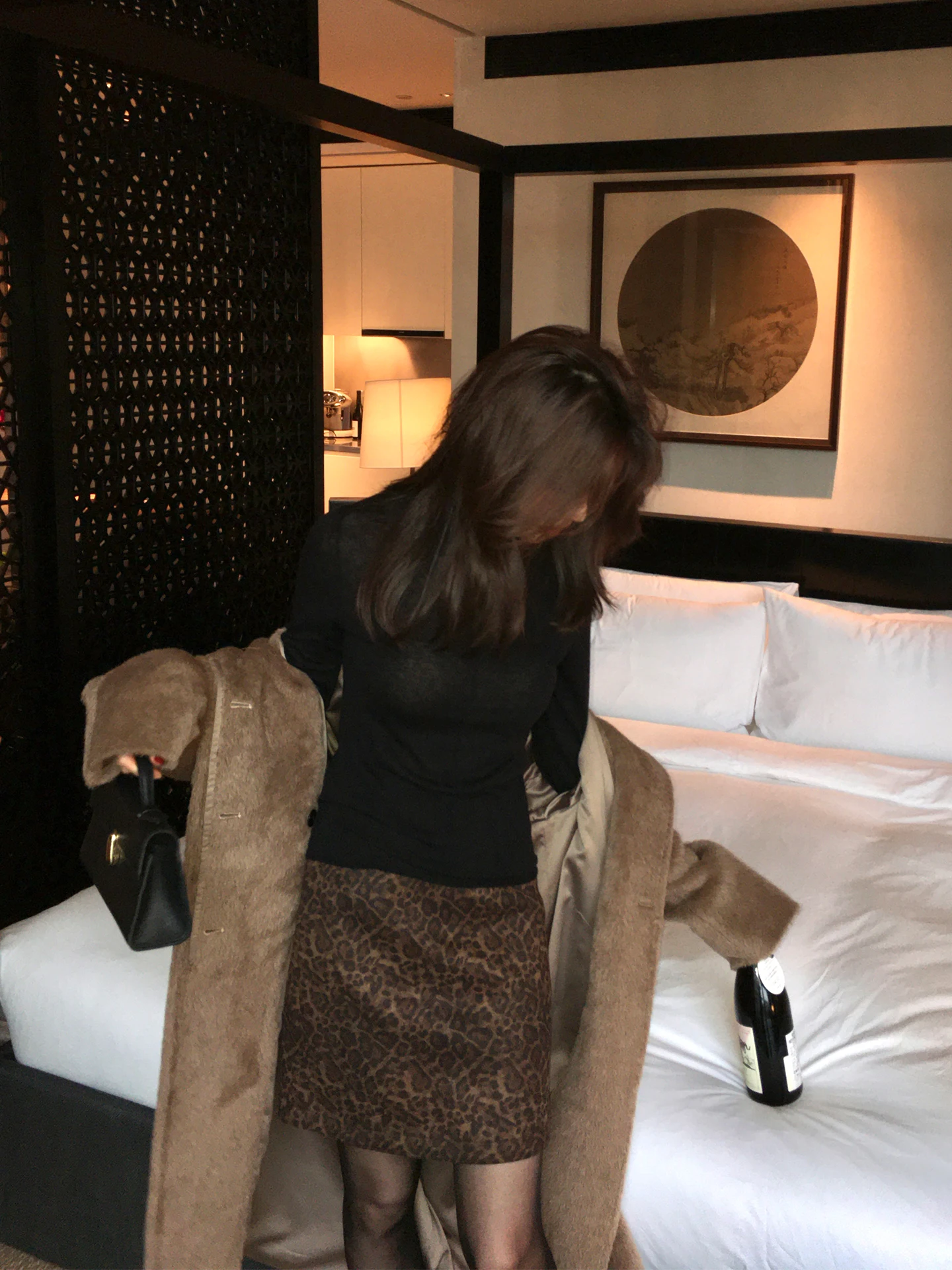 

Женская драпированная юбка Dragon Xi'er Faion в стиле ретро с леопардовым принтом, короткая юбка А-силуэта с высокой талией, сексуальная, Q088