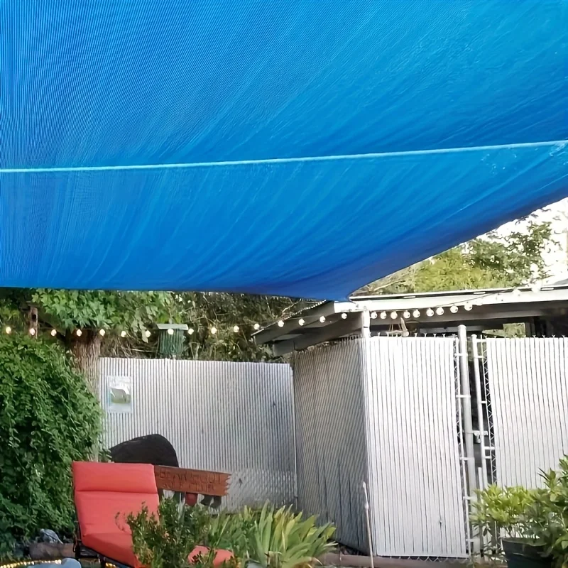 Rete parasole con occhielli rinforzati, adatta per creare uno spazio ombreggiato sul portico Una velocità di ombreggiatura del 90% blocca efficacemente S.