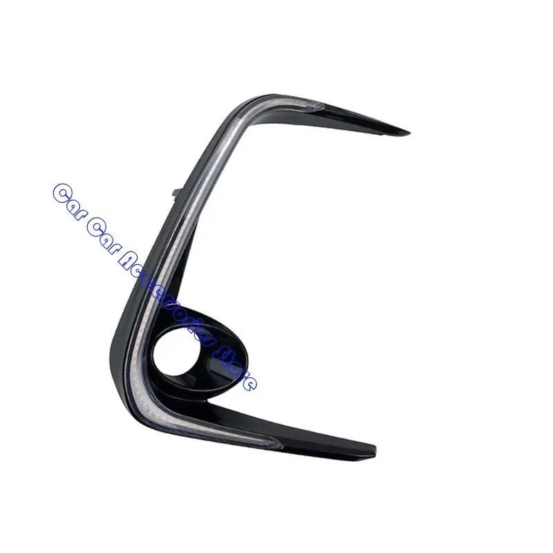 242D بدوره مصباح إشارة النهار تشغيل ضوء 12 فولت مصباح الضباب ل 2019-2023 #5