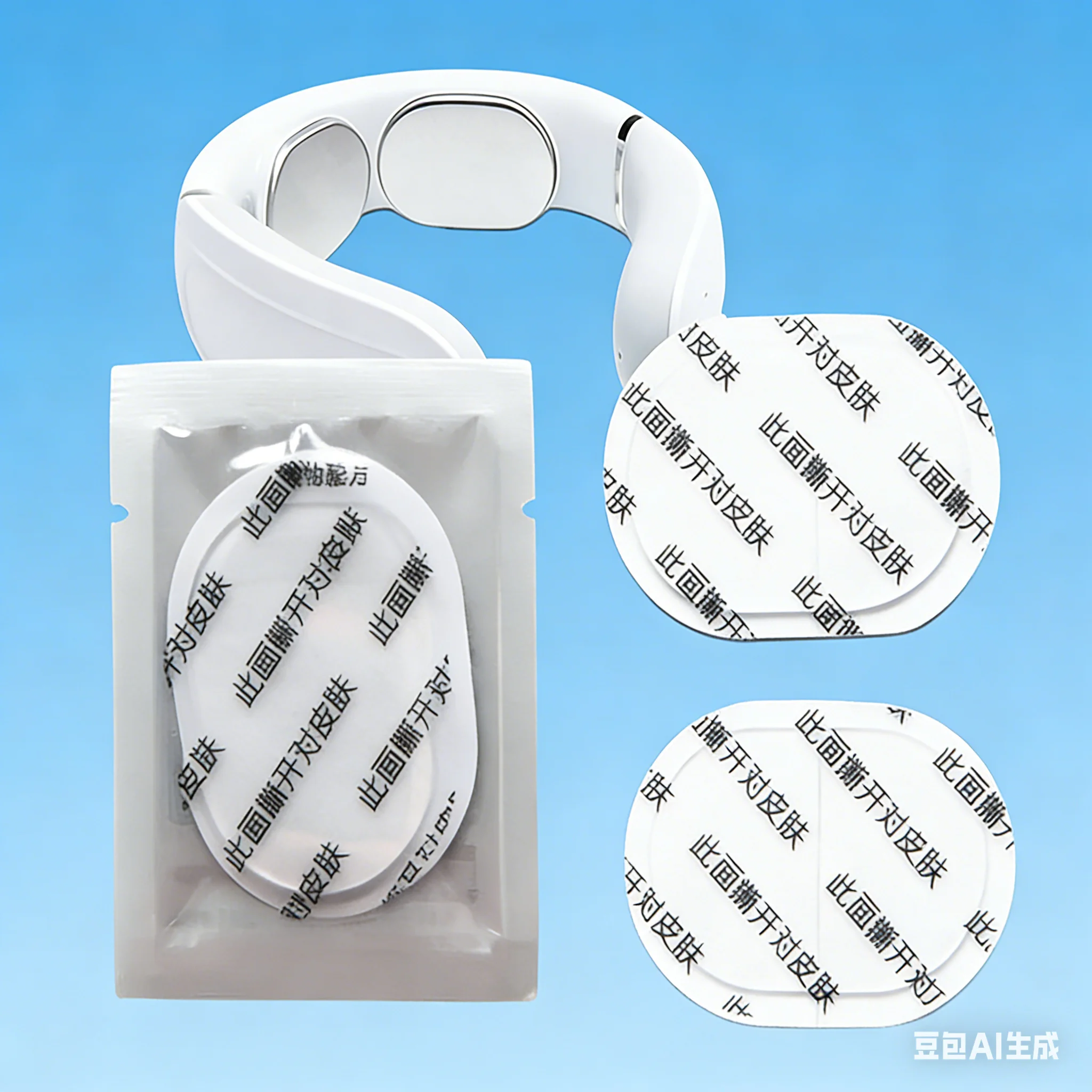 20/40/60PCS Reusable Conductive Gel Sheet Gel pads patch hydrogels for SKg Electric Neck Massager Health Care Relaxation Machine