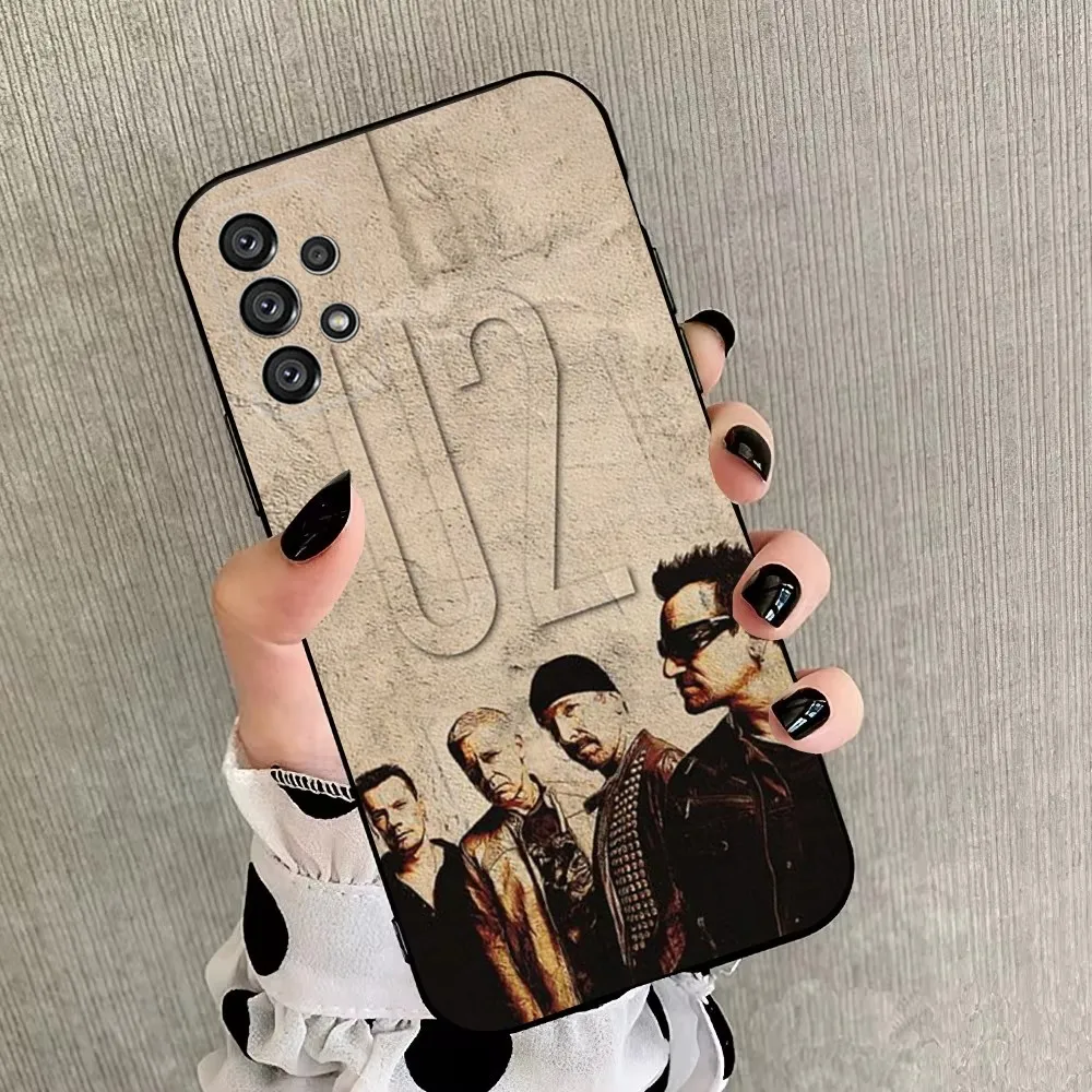 The Car U-U2 Band  Phone Case For Samsung Galaxy A20,A21s,A22,A31,A32,A52,A53,A72,73,A80,A91 Soft Black Cover