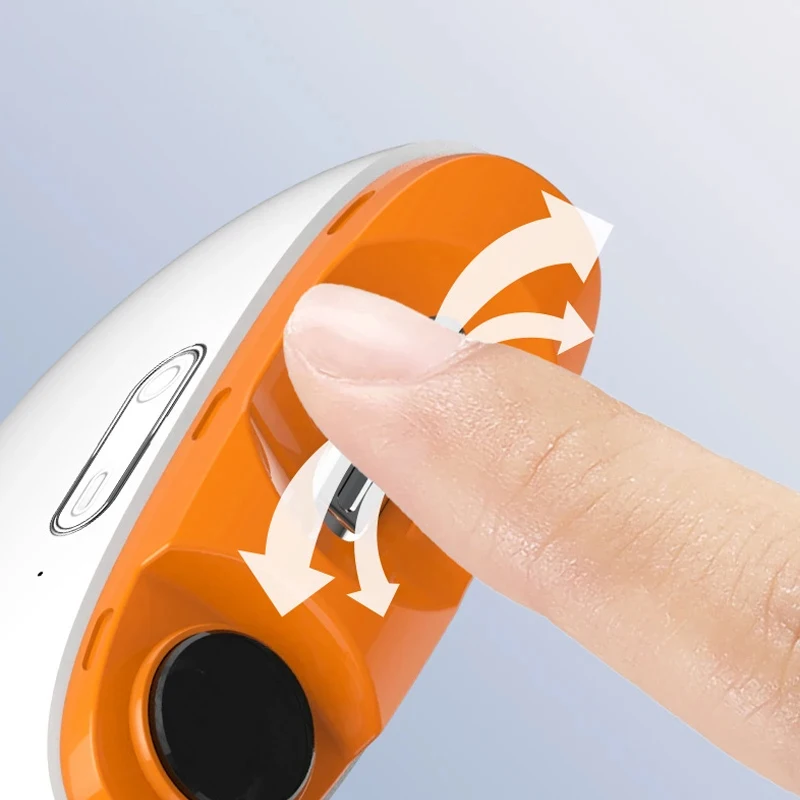 Xiaomi Smart Elektrischer Nagelknipser, automatisch poliert, Rüstungsbesatz, Nagelknipser, Smart Home, geeignet für Kinder, Nagelschneiden ﻿