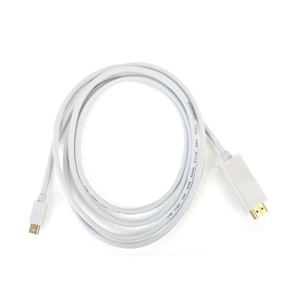 Display Port to HD Compatible Cable 4k 1080p Mini DP to HDTVI Cable Adapter Thunderbolt HD Converter for MacBook Pro