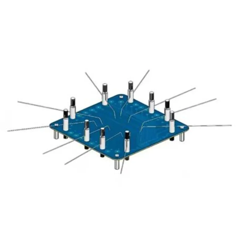 Data Recovery Test Fixture with 10PCS Probes SD SIM IC Cards Reader Chip Recovery Tester Tool for Electronic Repair