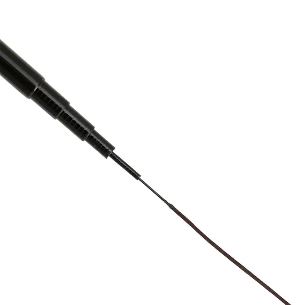 Caña de pescar de fibra de carbono, caña de pescar ultraligera telescópica portátil de 1,6-6,3 M de largo para Stream Lake, Mini caña de agua dulce